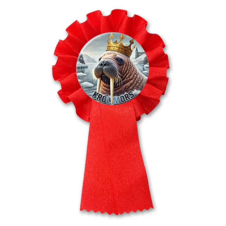 przypinka kotylion Król Mors