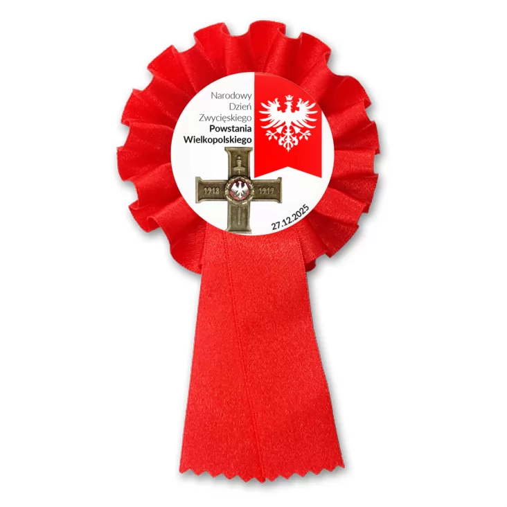 przypinka kotylion Krzyż Powstania Wielkopolskiego
