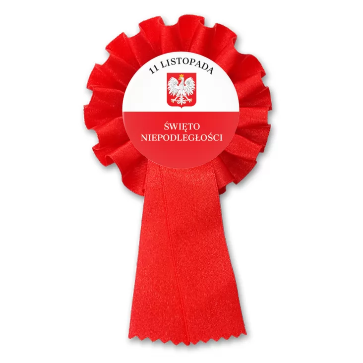 przypinka kotylion 11 Listopada Święto Niepodległości
