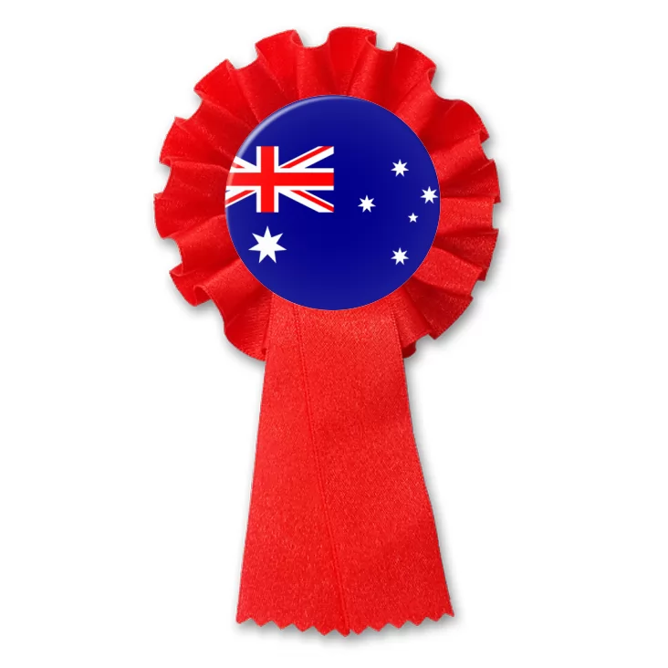 przypinka kotylion Australia