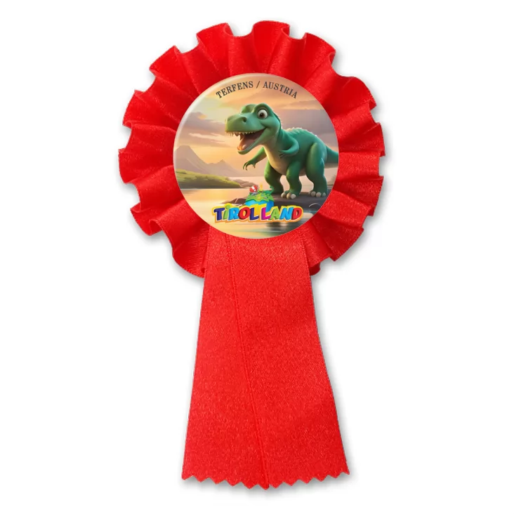 przypinka kotylion Bajkowy tyranozaur Tirolland