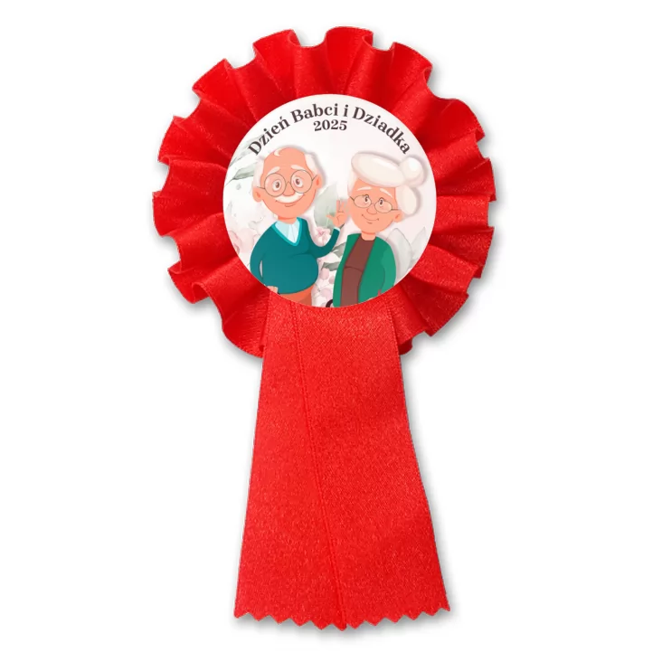 przypinka kotylion Dzień Babci i Dziadka