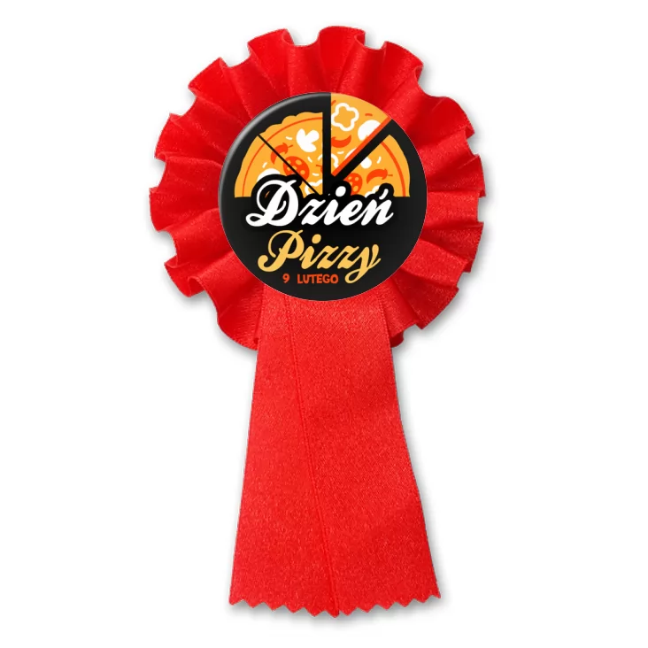 przypinka kotylion Dzień Pizzy