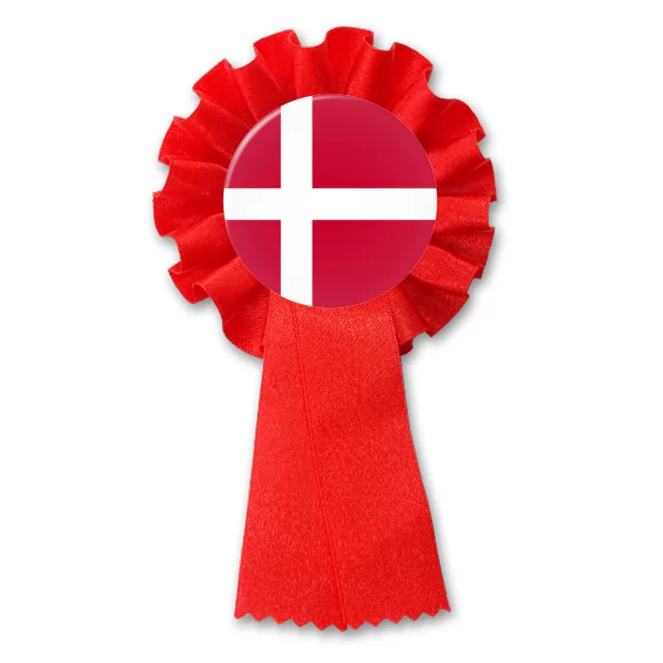 przypinka kotylion Flaga Dania