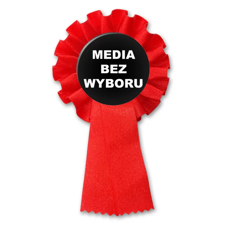 przypinka kotylion Media bez wyboru