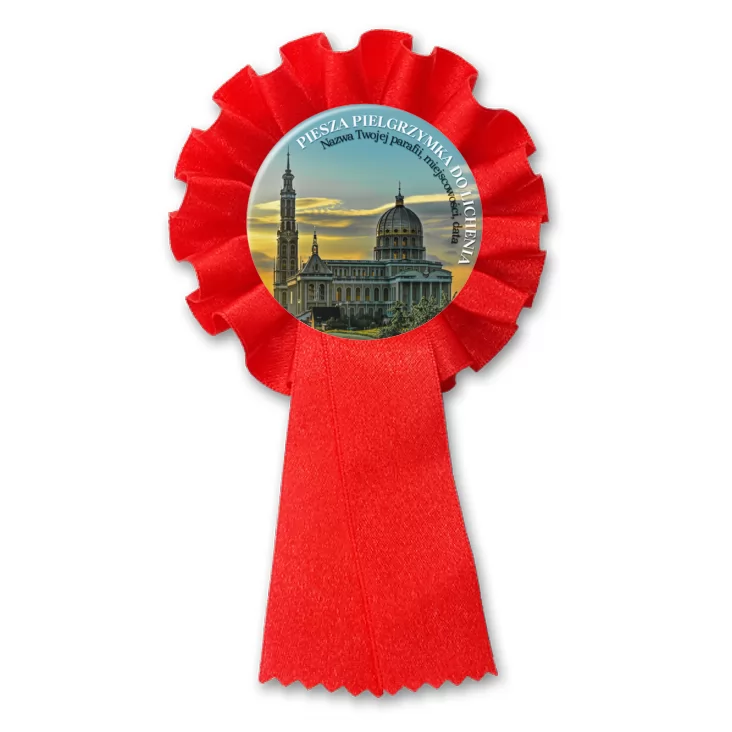 przypinka kotylion Piesza pielgrzymka do Lichenia
