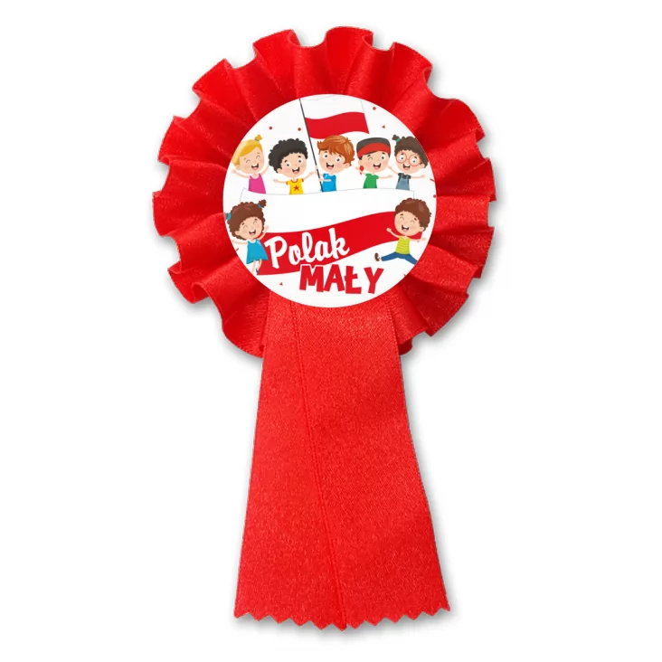 przypinka kotylion Polak Mały Dzieci 3 maja 11 listopada
