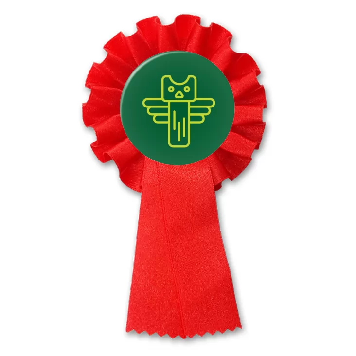 przypinka kotylion Sprawność harcerz totem