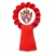 kotylion czerwony