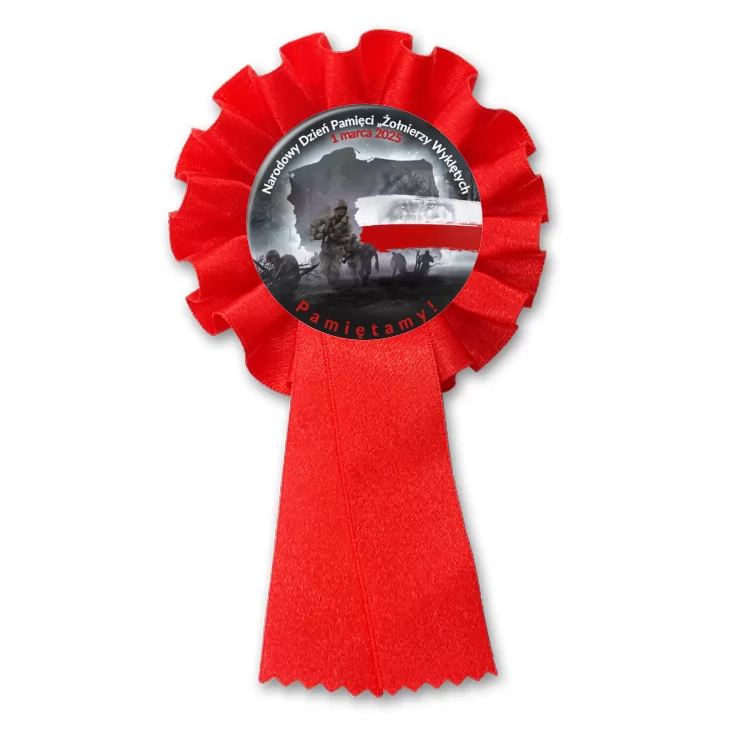 przypinka kotylion Żołnierze Niezłomni