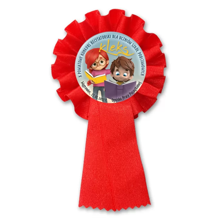przypinka kotylion Kleks 2021