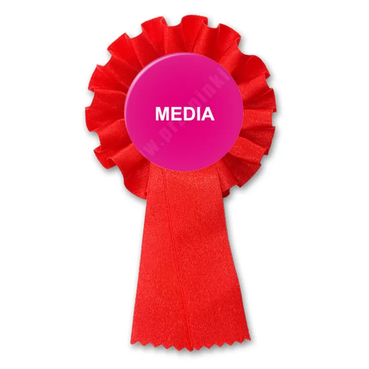 przypinka kotylion Media