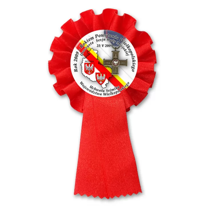przypinka kotylion Rok 2009 - rokiem Powstania Wielkopolskiego