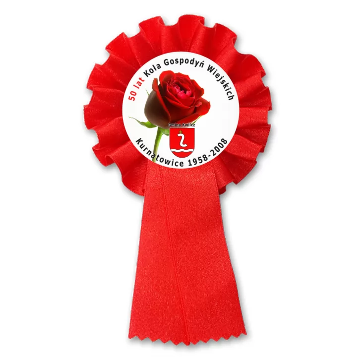 przypinka kotylion KGW Kurnatowice
