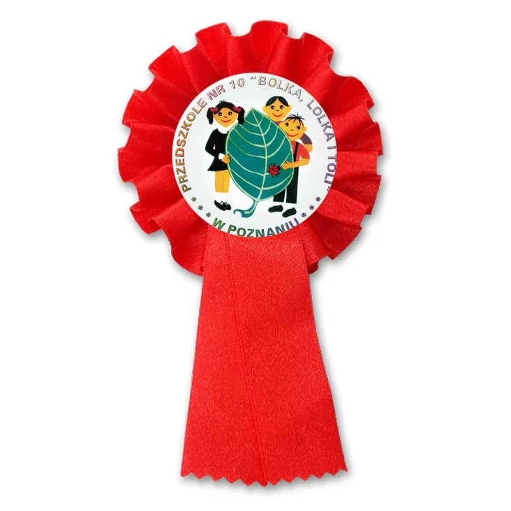 przypinka kotylion Przedszkole nr 10