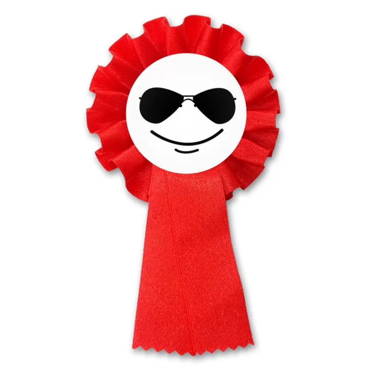 przypinka kotylion Buźka