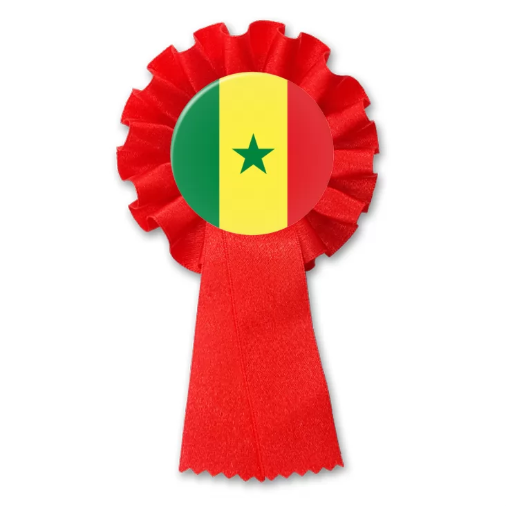 przypinka kotylion Senegal