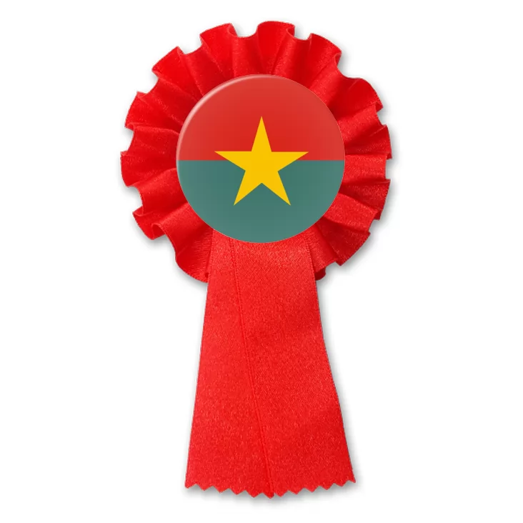 przypinka kotylion burkinaf