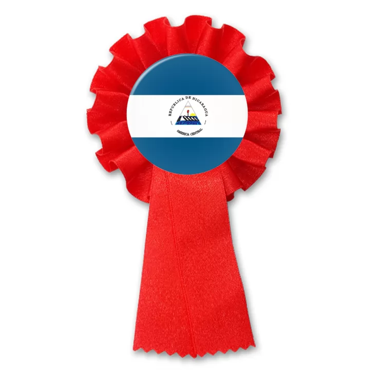 przypinka kotylion nicaragu