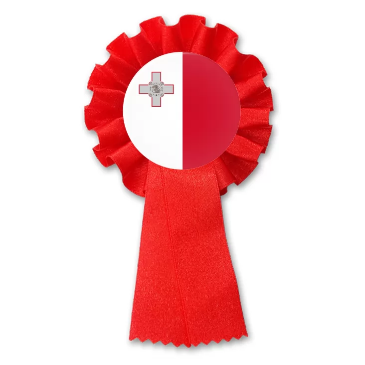 przypinka kotylion Flaga Malta