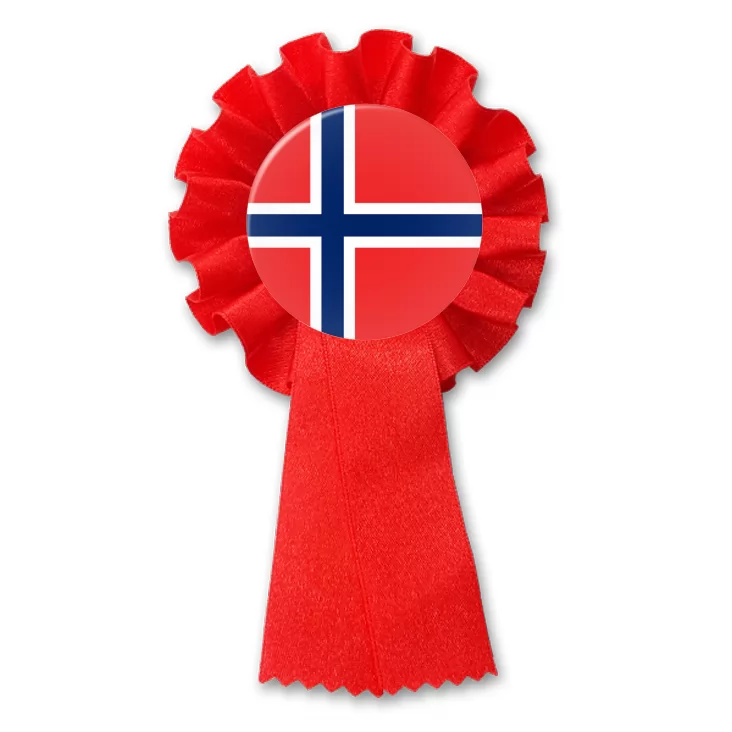 przypinka kotylion Flaga Norwegia