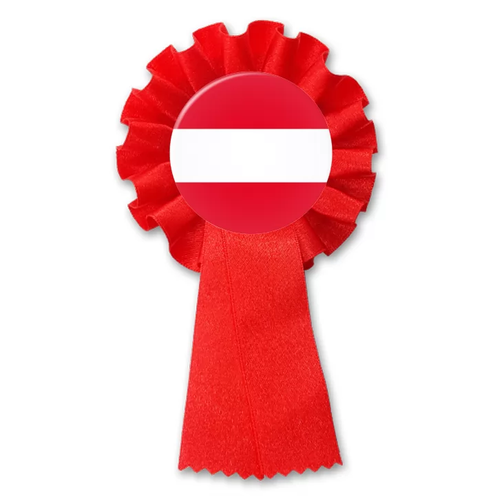 przypinka kotylion Flaga Austria