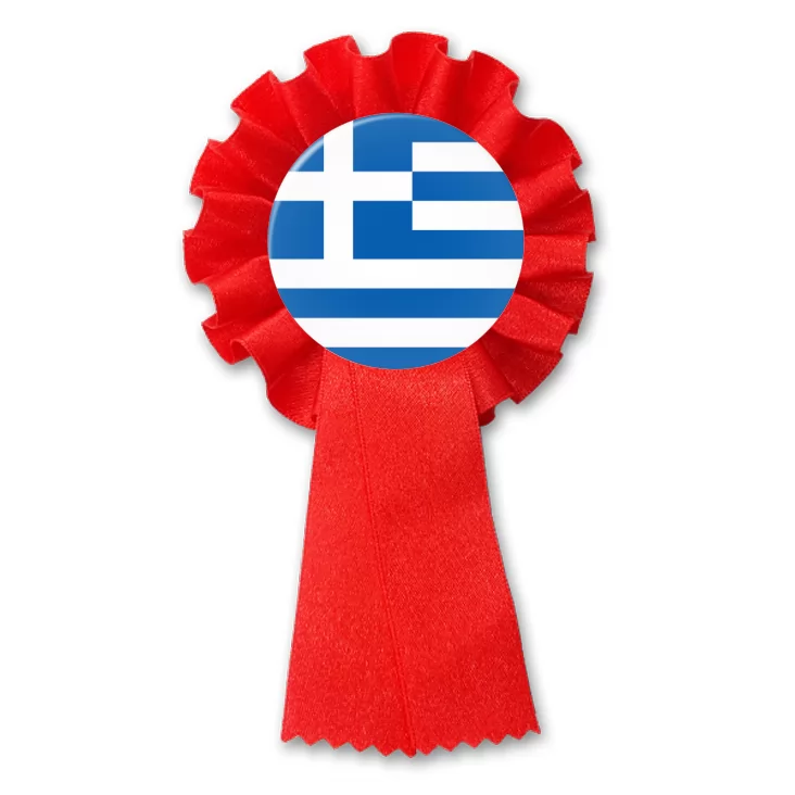 przypinka kotylion Flaga Grecja
