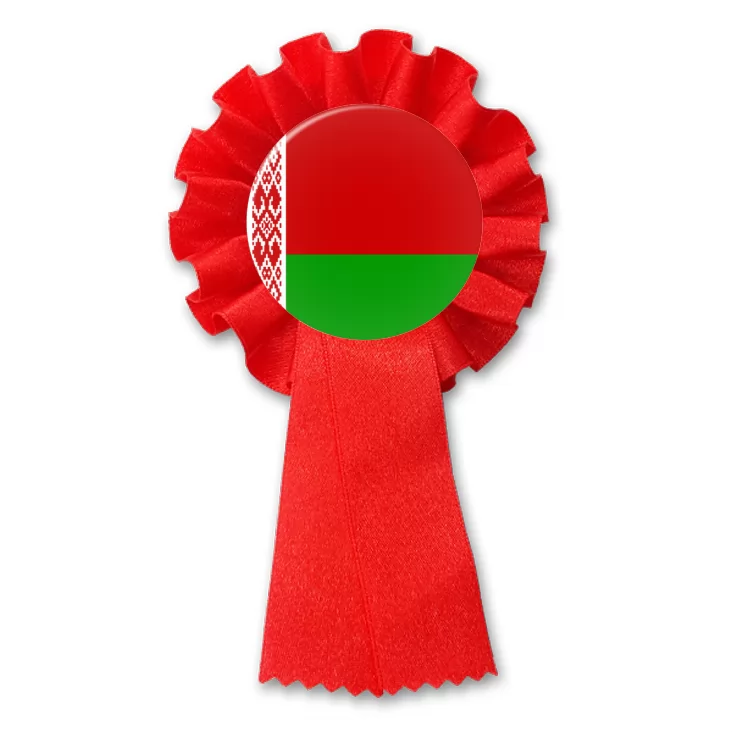 przypinka kotylion Flaga Białoruś