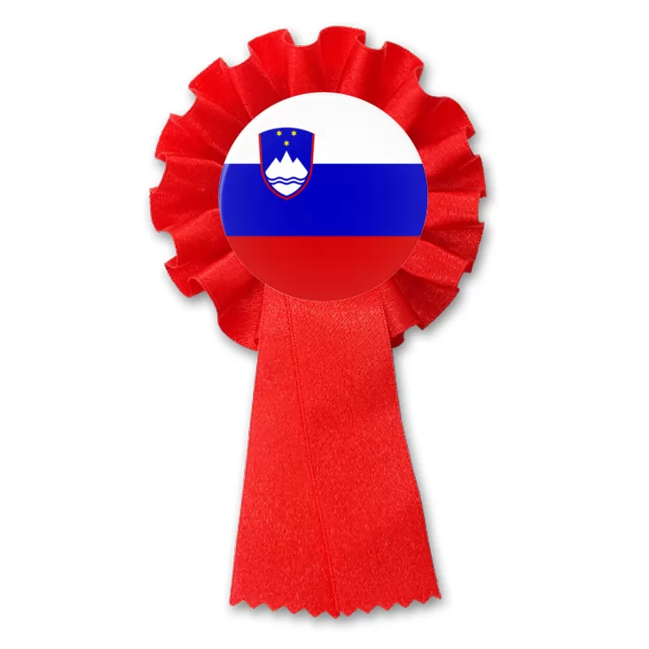 przypinka kotylion Flaga Słowenia