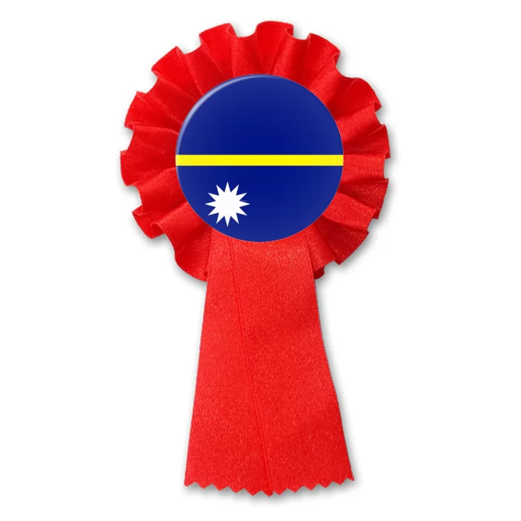 przypinka kotylion nauru