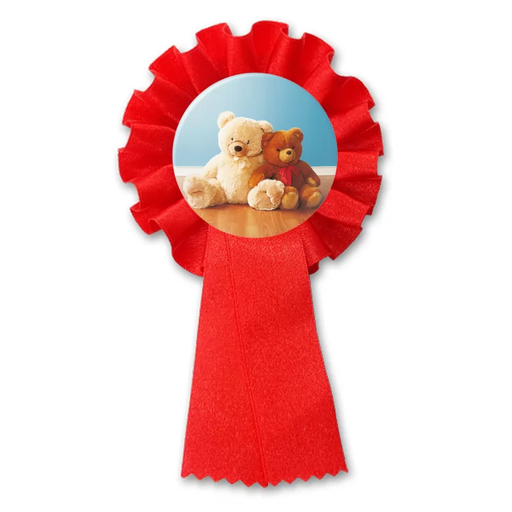 przypinka kotylion Misie