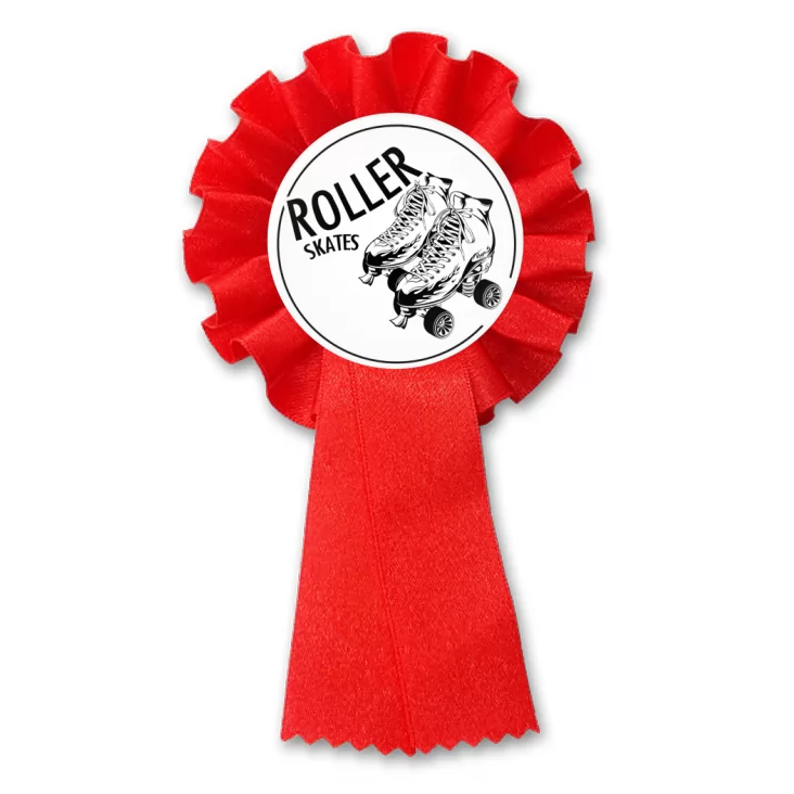 przypinka kotylion Roller skates