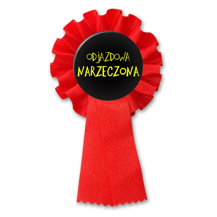 przypinka kotylion Odjazdowa narzeczona