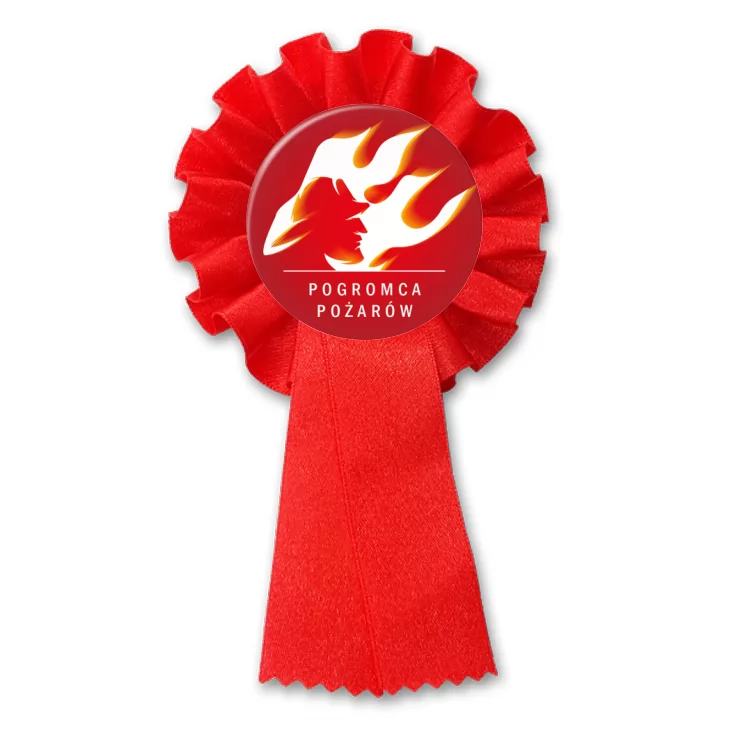 przypinka kotylion Pogromca pożarów