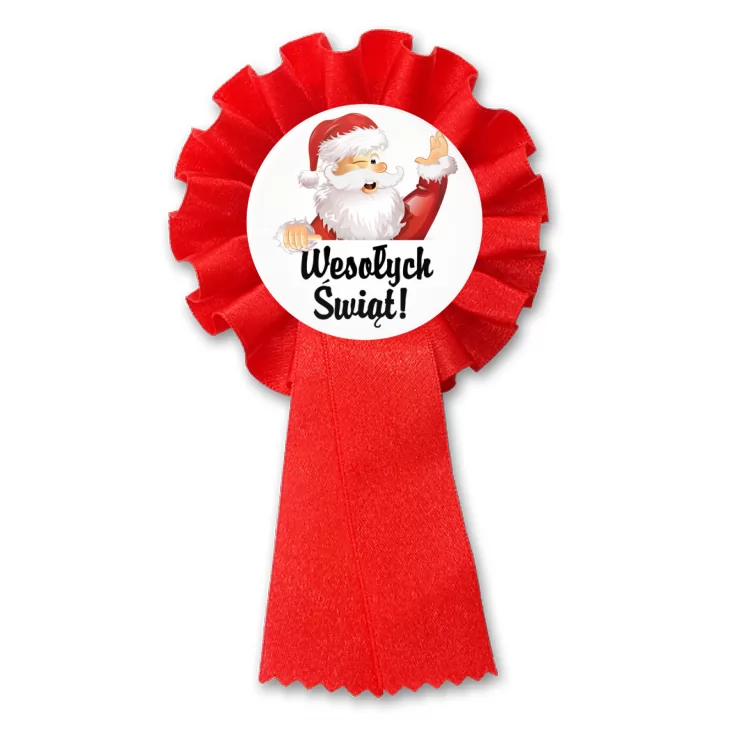 przypinka kotylion Wesołych Świąt!
