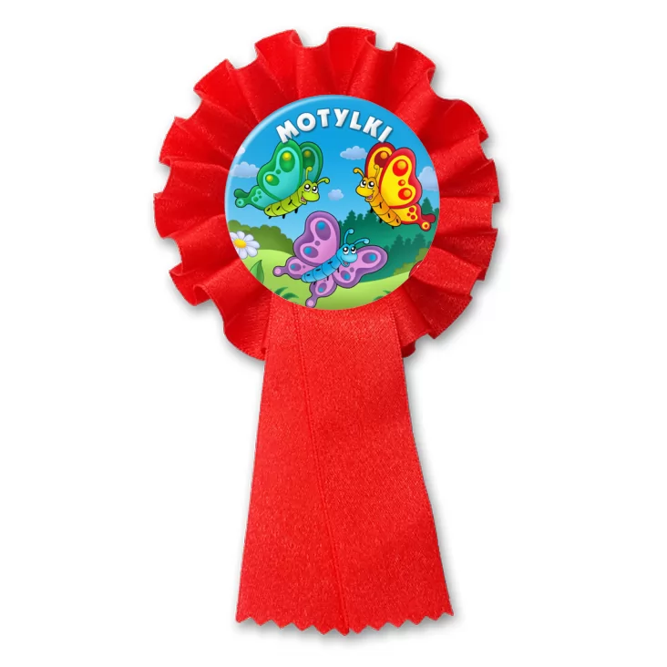 przypinka kotylion Motylki