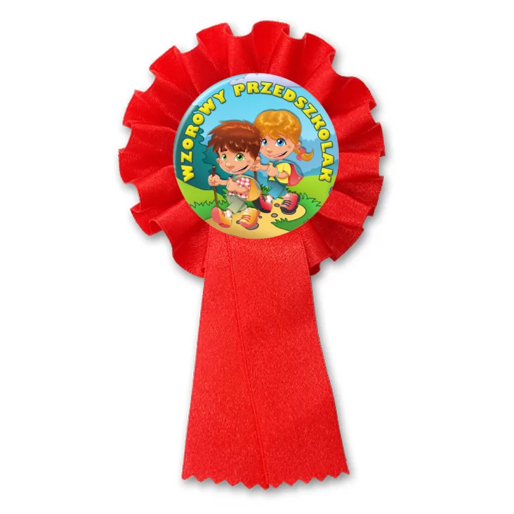 przypinka kotylion Wzorowy Przedszkolak