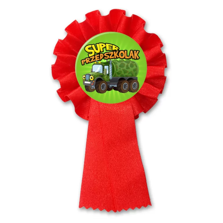 przypinka kotylion Super Przedszkolak