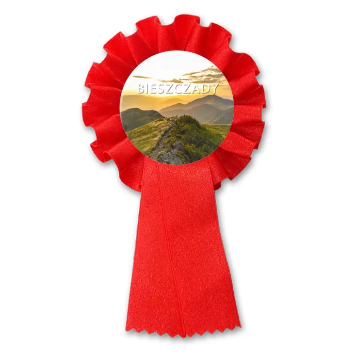 przypinka kotylion Bieszczady 