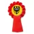 kotylion czerwony