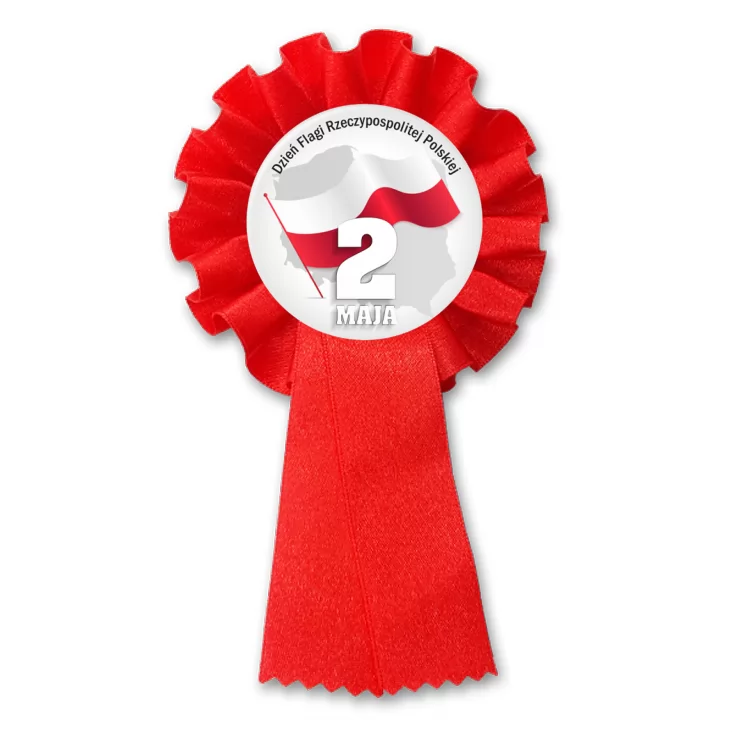przypinka kotylion Święto Flagi Rzeczypospolitej Polskiej