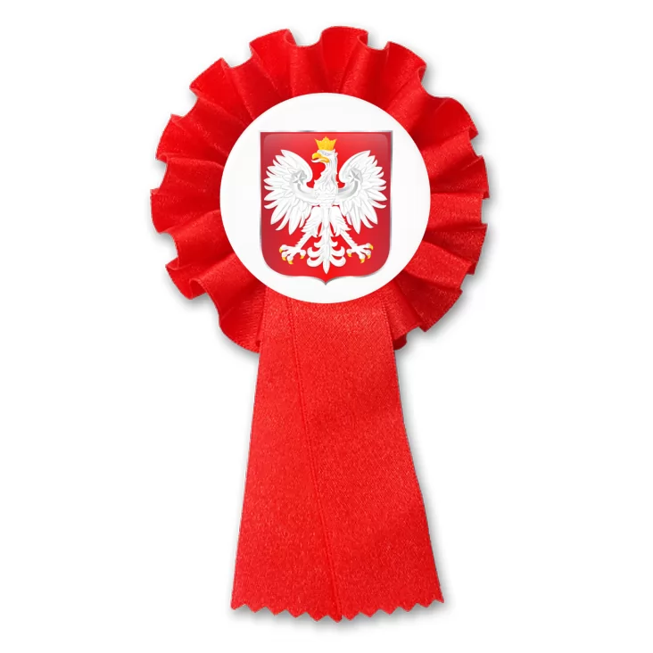 przypinka kotylion Godło Polski