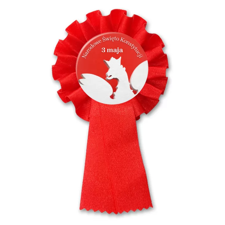 przypinka kotylion Święto Konstytucji 3 maja