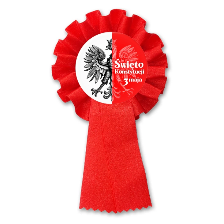 przypinka kotylion Narodowe Święto Konstytucji 3 maja