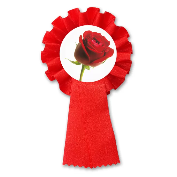 przypinka kotylion Róża