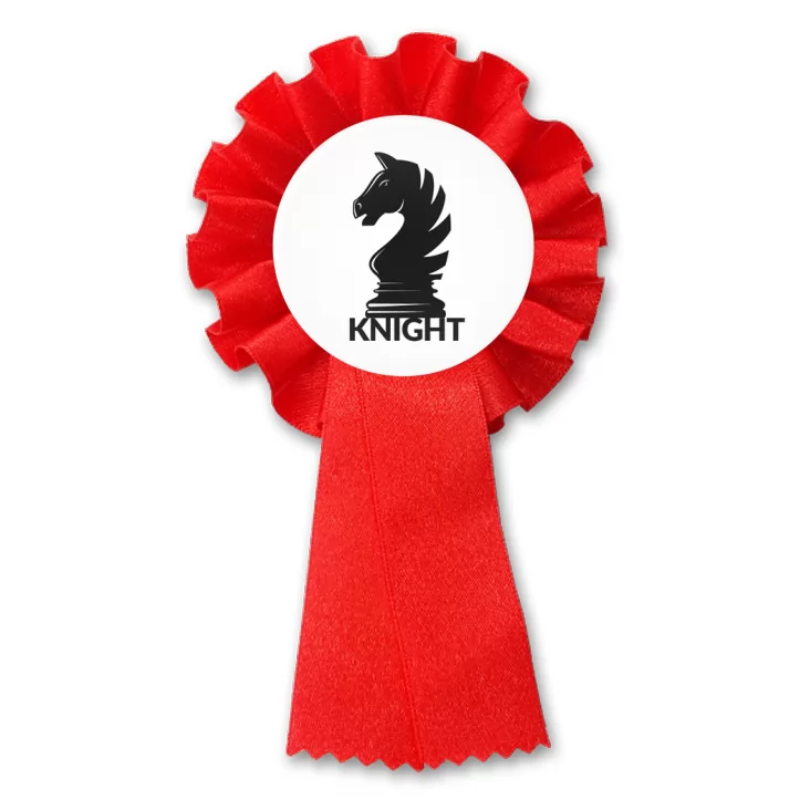 przypinka kotylion Knight