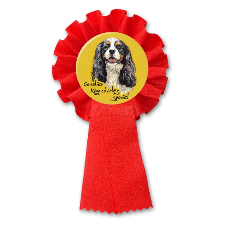 przypinka kotylion Cavalier king charles spaniel
