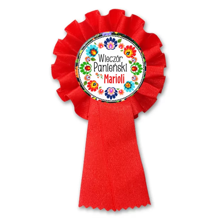 przypinka kotylion Wieczór panieński