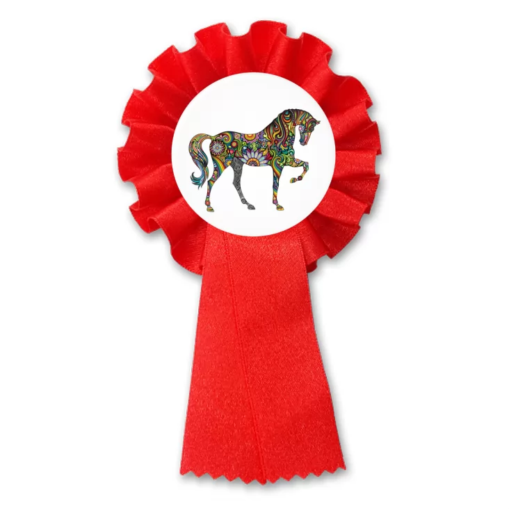 przypinka kotylion Koń