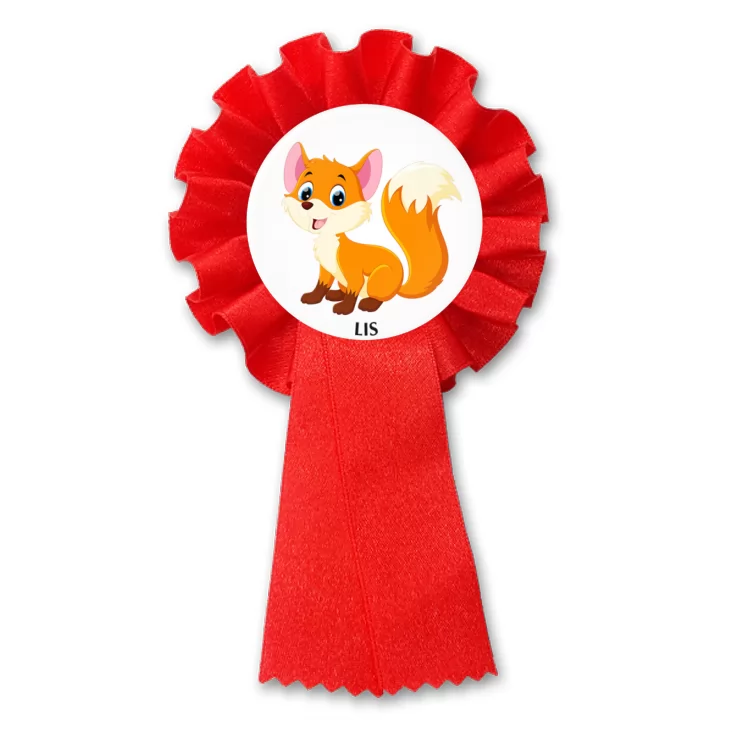 przypinka kotylion Lis